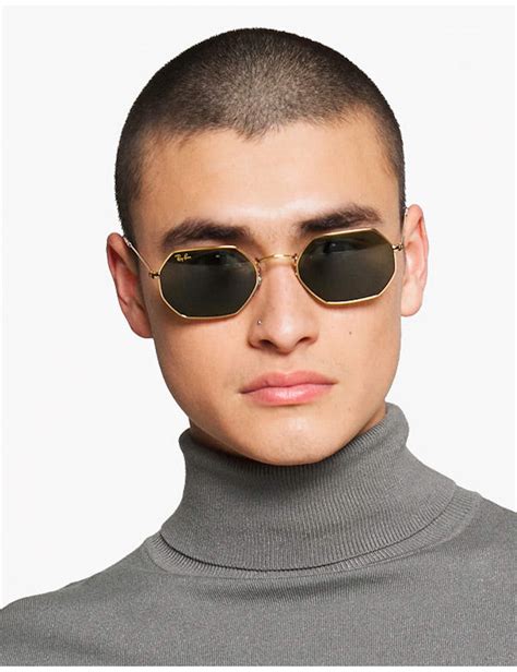 men's octagon sunglasses|ray ban octagonal sunglasses.